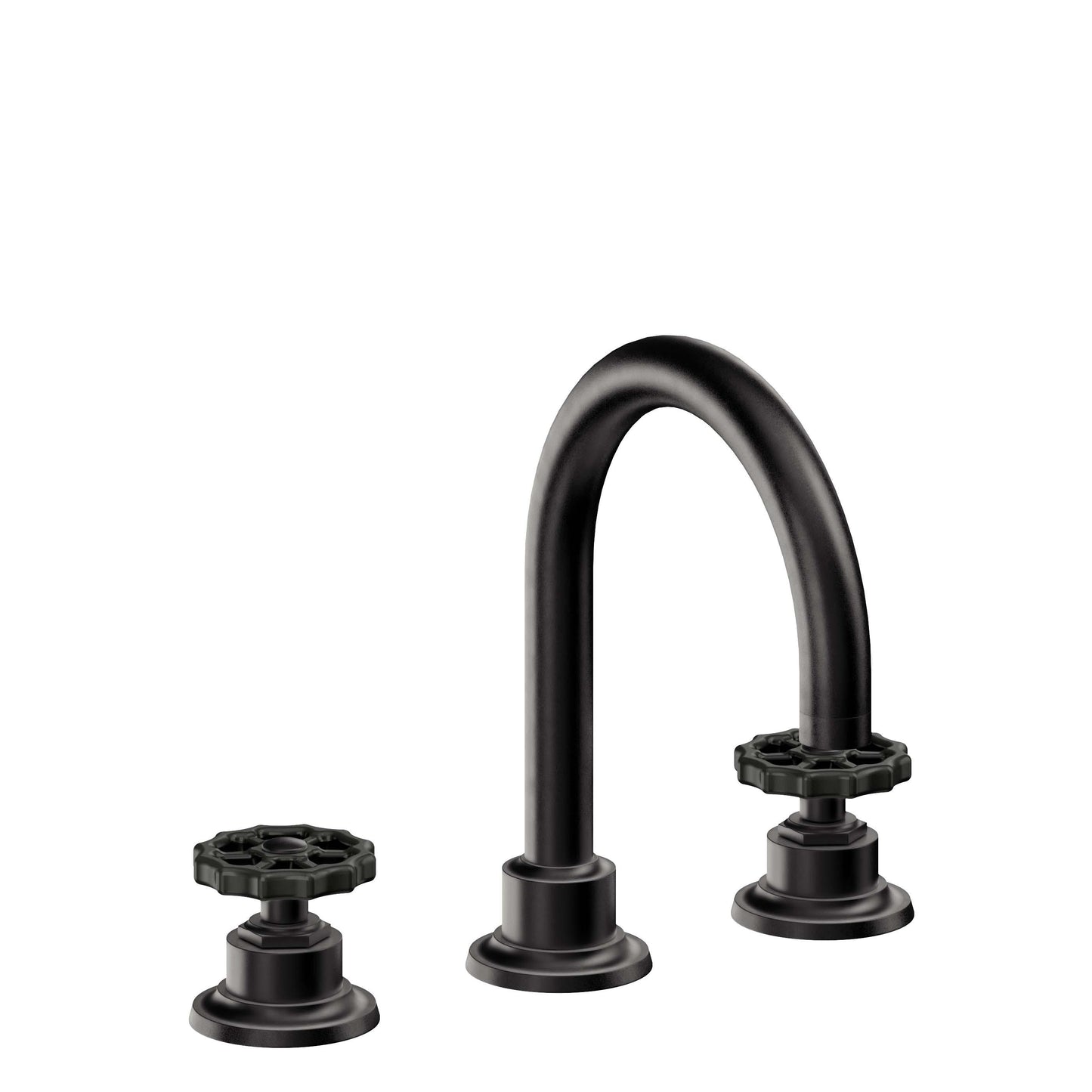 California Faucets 8102WB  Descanso Works  8" Widespread Lavatory Faucet with ZeroDrain