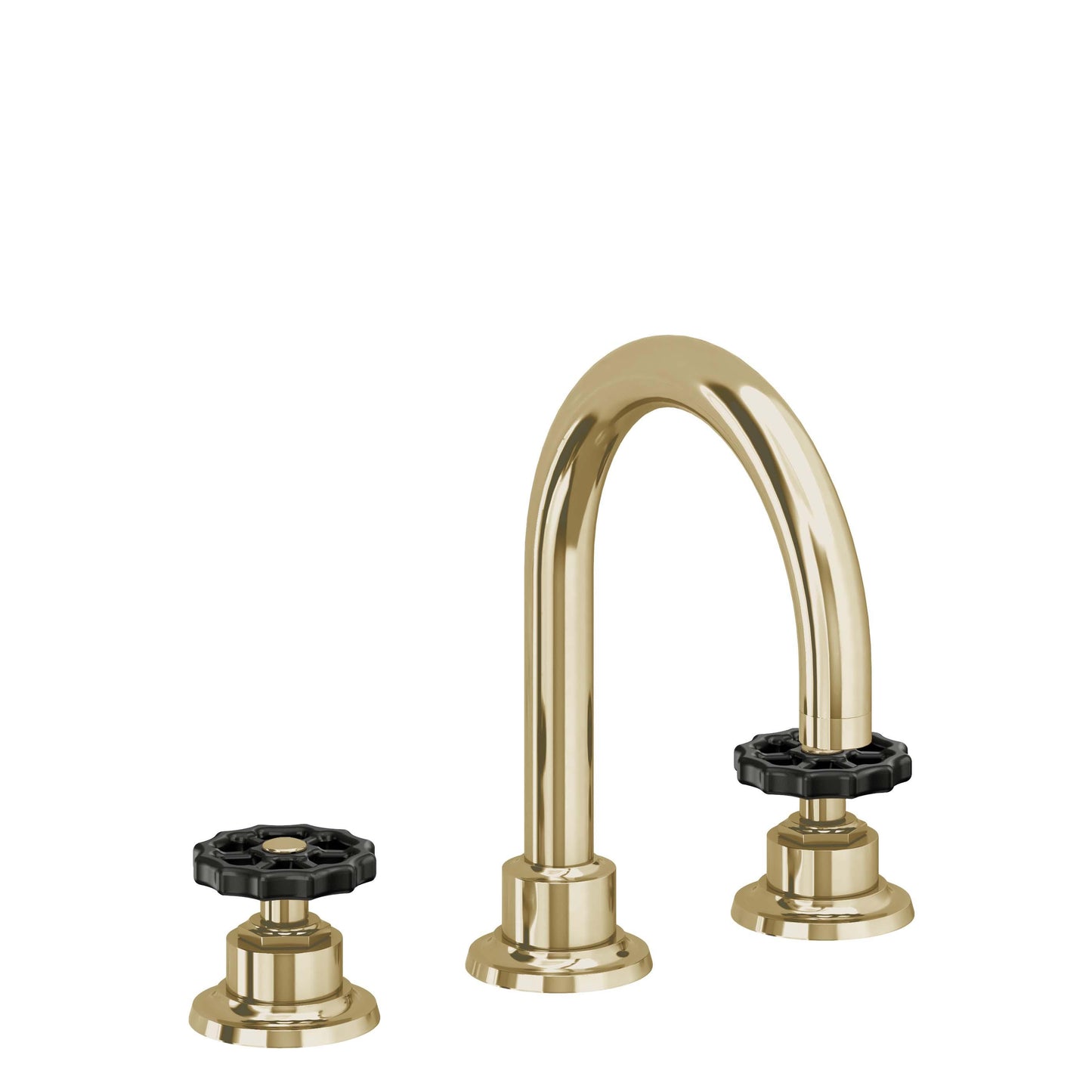 California Faucets 8102WB  Descanso Works  8" Widespread Lavatory Faucet with ZeroDrain