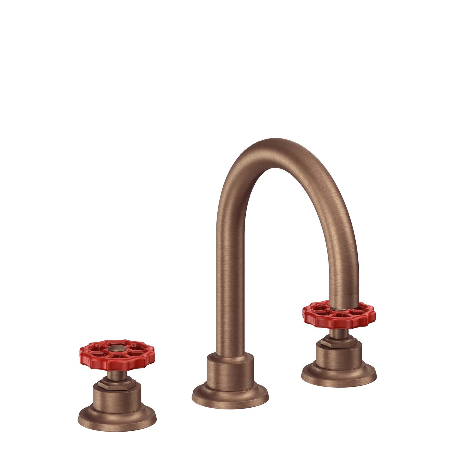 California Faucets 8102WR  Descanso Works  8" Widespread Lavatory Faucet with ZeroDrain