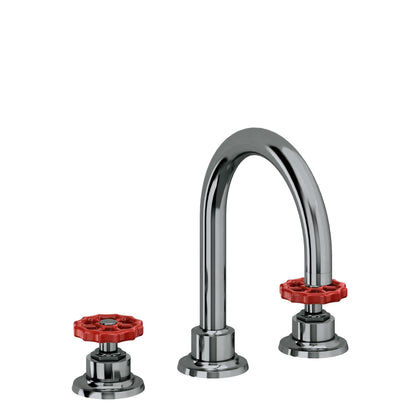 California Faucets 8102WR  Descanso Works  8" Widespread Lavatory Faucet with ZeroDrain