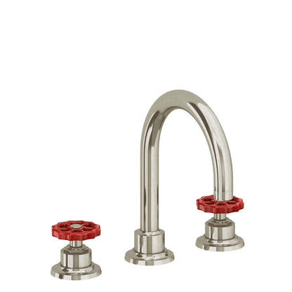 California Faucets 8102WR  Descanso Works  8" Widespread Lavatory Faucet with ZeroDrain