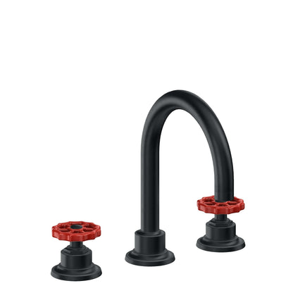 California Faucets 8102WR  Descanso Works  8" Widespread Lavatory Faucet with ZeroDrain