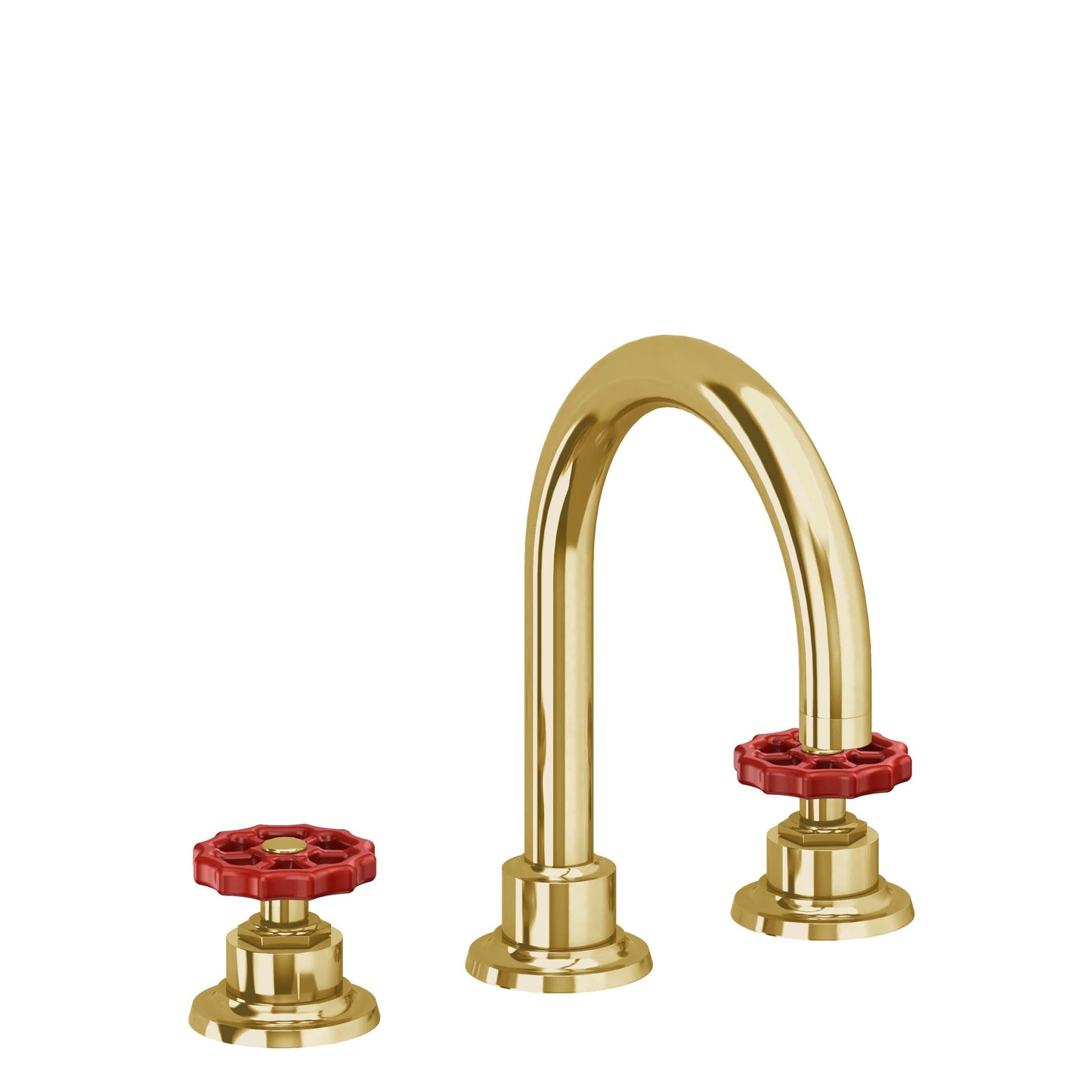 California Faucets 8102WR  Descanso Works  8" Widespread Lavatory Faucet with ZeroDrain