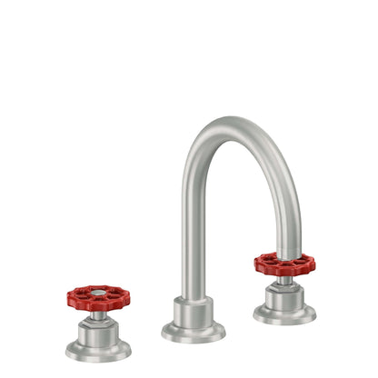 California Faucets 8102WR  Descanso Works  8" Widespread Lavatory Faucet with ZeroDrain