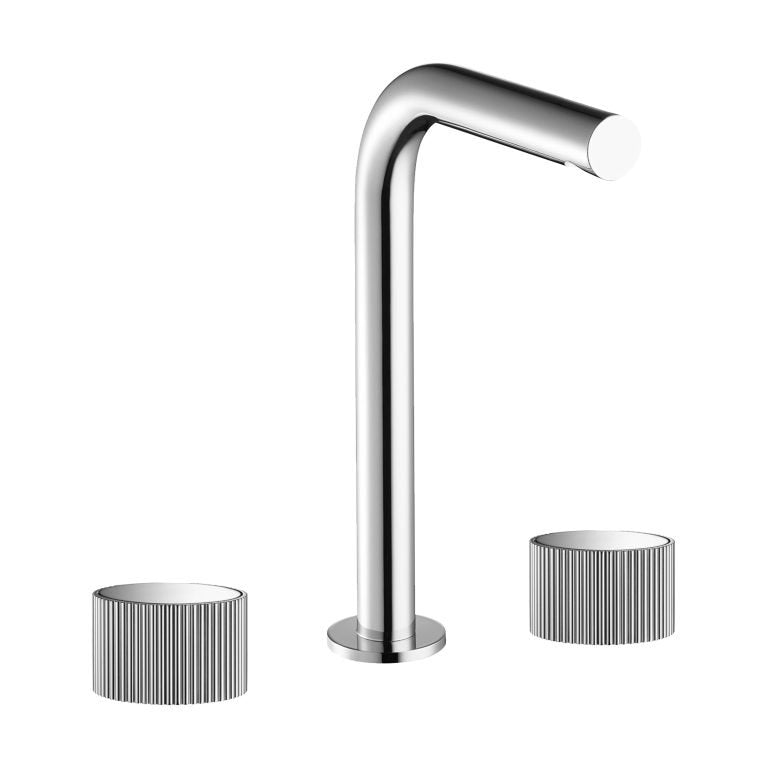 MAIER 81075L Disk 81075LBGC Widespread Lav Curved Handle Main image