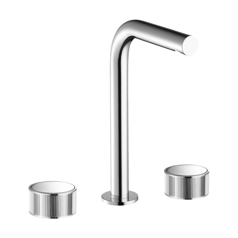 MAIER 81075L Disk 81075LBGR Widespread Lav Stripes Handle Main image
