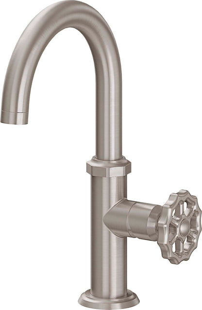 California Faucets Tamalpais 7509-1 Single Hole Lavatory/Bar/Prep Faucet - Low Spout