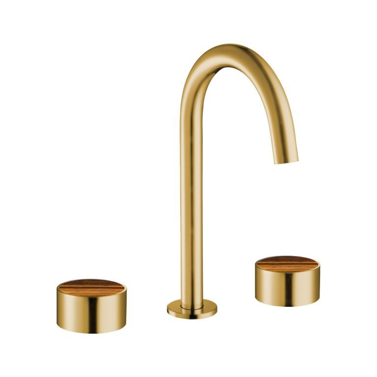 MAIER 82075J Bespoke Wide Spread Lav Plain Handle and Tiger Eye Inlay Secondary image
