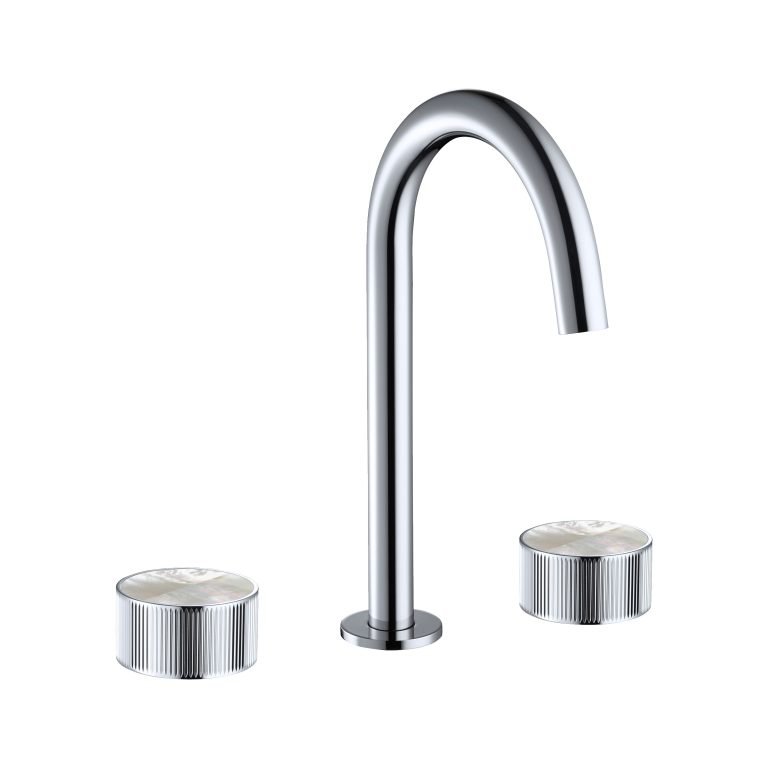 MAIER 82075J Bespoke Wide Spread Lav Stripes Handle and Mother of Pearl White Inlay Main image