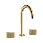MAIER 82075J Bespoke Wide Spread Lav Curved Handle and Mother of Pearl White Inlay