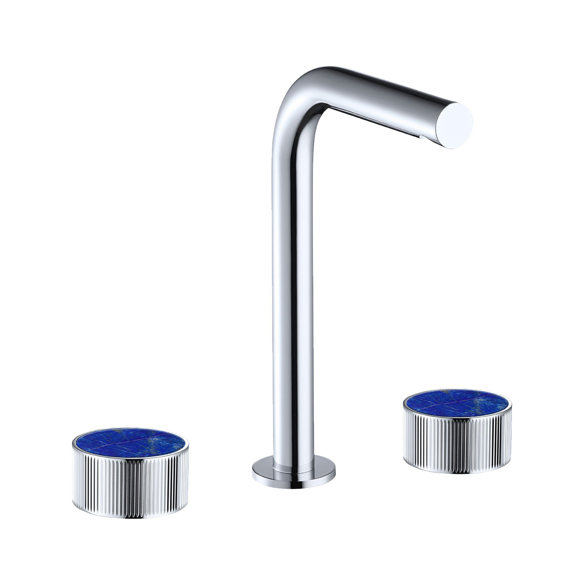 MAIER 82075L Bespoke Wide Spread Lav Dots Handle and Lapis Iazuli Inlay Main image