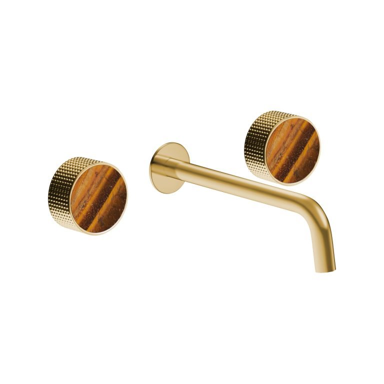 MAIER 82307 Bespoke Wallmount Lav Dots Handle and Tiger Eye Inlay Secondary image