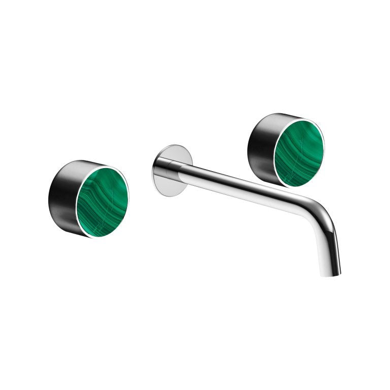 MAIER 82307 Bespoke Wallmount Lav Plain Handle and Malachite Inlay Main image
