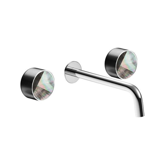 MAIER 82307 Bespoke Wallmount Lav Plain Handle and Mother of Pearl Grey Inlay