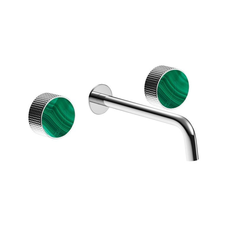 MAIER 82307 Bespoke Wallmount Lav Dots Handle and Malachite Inlay Main image
