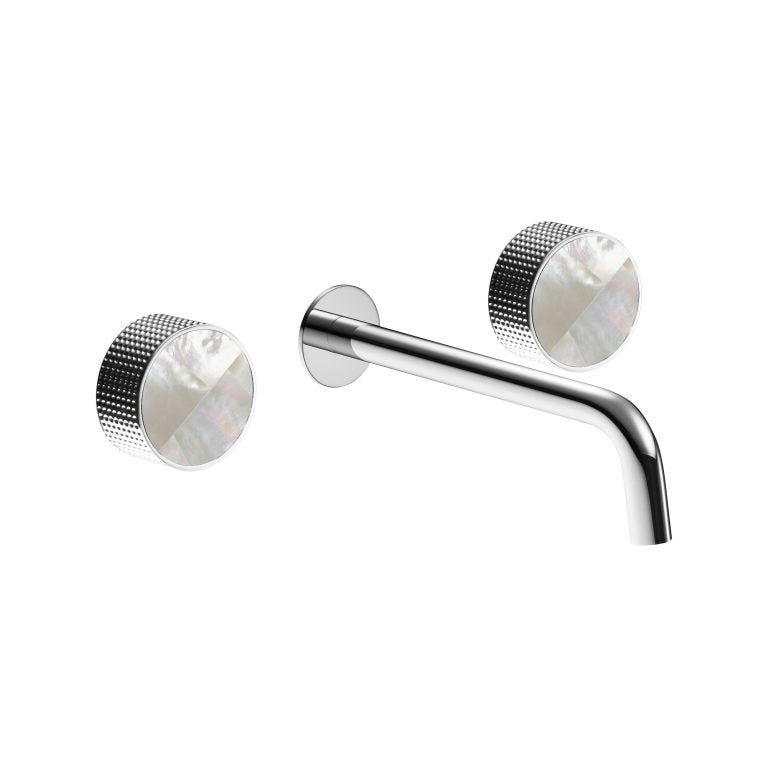 MAIER 82307 Bespoke Wallmount Lav Dots Handle and Mother of Pearl White Inlay Main image