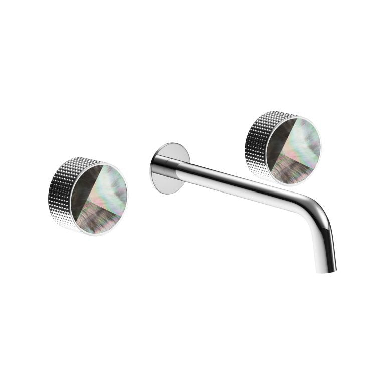 MAIER 82307 Bespoke Wallmount Lav Dots Handle and Mother of Pearl Grey Inlay Main image
