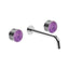 MAIER 82307 Bespoke Wallmount Lav Stripes Handle and Amethyst Inlay