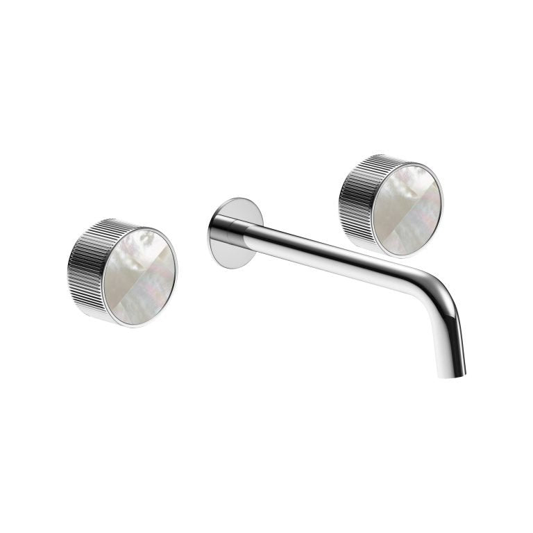 MAIER 82307 Bespoke Wallmount Lav Stripes Handle and Mother of Pearl White Inlay Main image