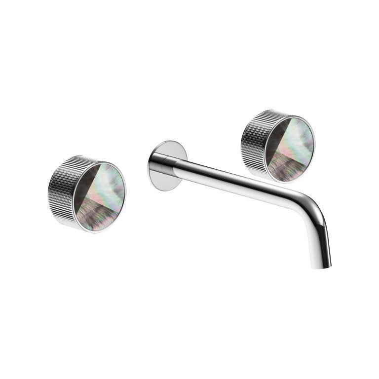 MAIER 82307 Bespoke Wallmount Lav Stripes Handle and Mother of Pearl Grey Inlay Main image