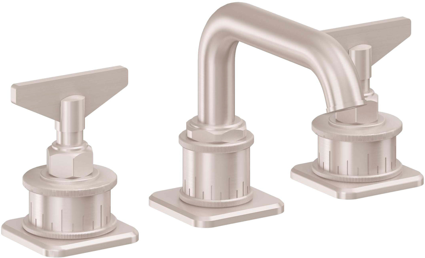 California Faucets 8502B  Steampunk Bay  8" Widespread Lavatory Faucet with ZeroDrain