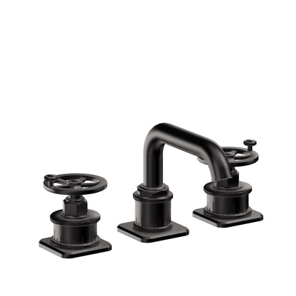 California Faucets 8502W  Steampunk Bay  8" Widespread Lavatory Faucet with ZeroDrain