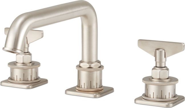 CALIFORNIA FAUCETS 8508B Steampunk Bay Complete Roman Tub Set - Low Quad Spout