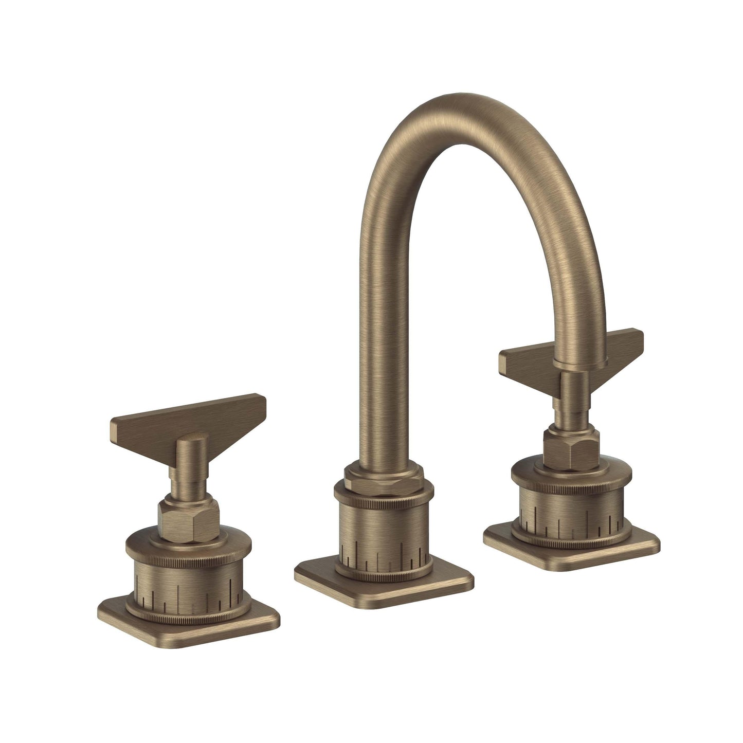 California Faucets 8602B  Steampunk Bay  8" Widespread Lavatory Faucet with ZeroDrain