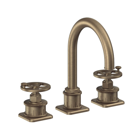 California Faucets 8602W  Steampunk Bay  8" Widespread Lavatory Faucet with ZeroDrain