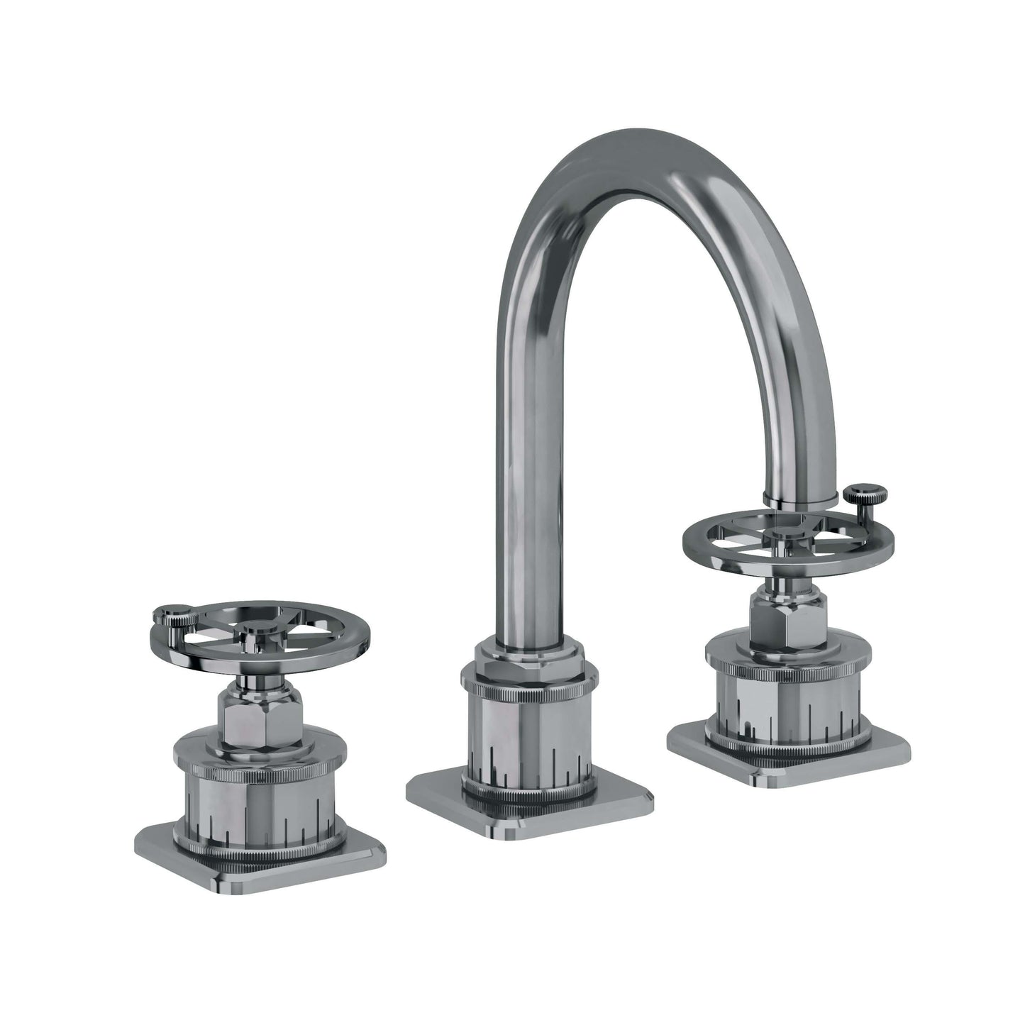 California Faucets 8602W  Steampunk Bay  8" Widespread Lavatory Faucet with ZeroDrain
