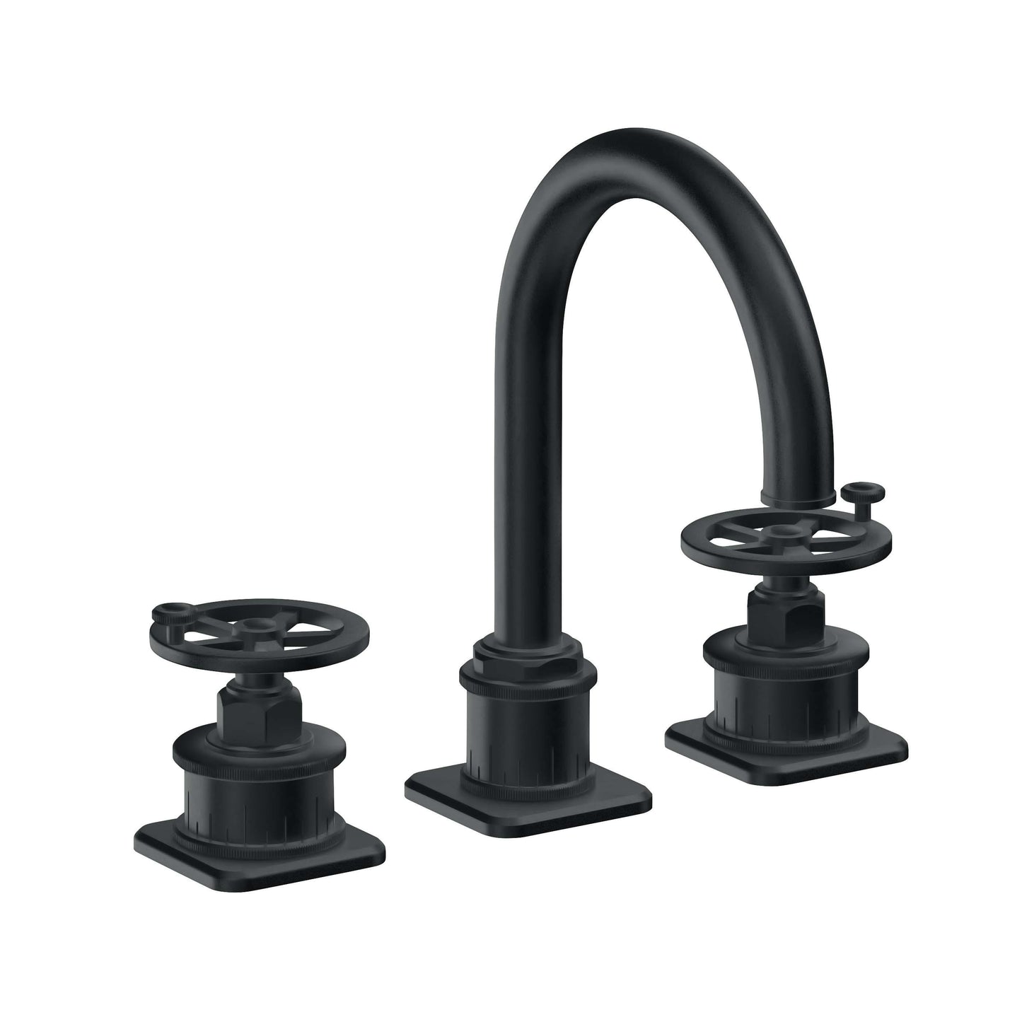 California Faucets 8602W  Steampunk Bay  8" Widespread Lavatory Faucet with ZeroDrain