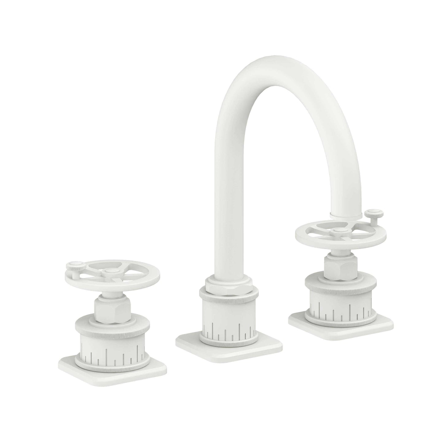 California Faucets 8602W  Steampunk Bay  8" Widespread Lavatory Faucet with ZeroDrain