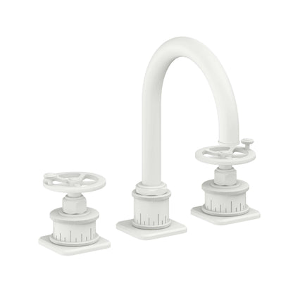 California Faucets 8602W  Steampunk Bay  8" Widespread Lavatory Faucet with ZeroDrain