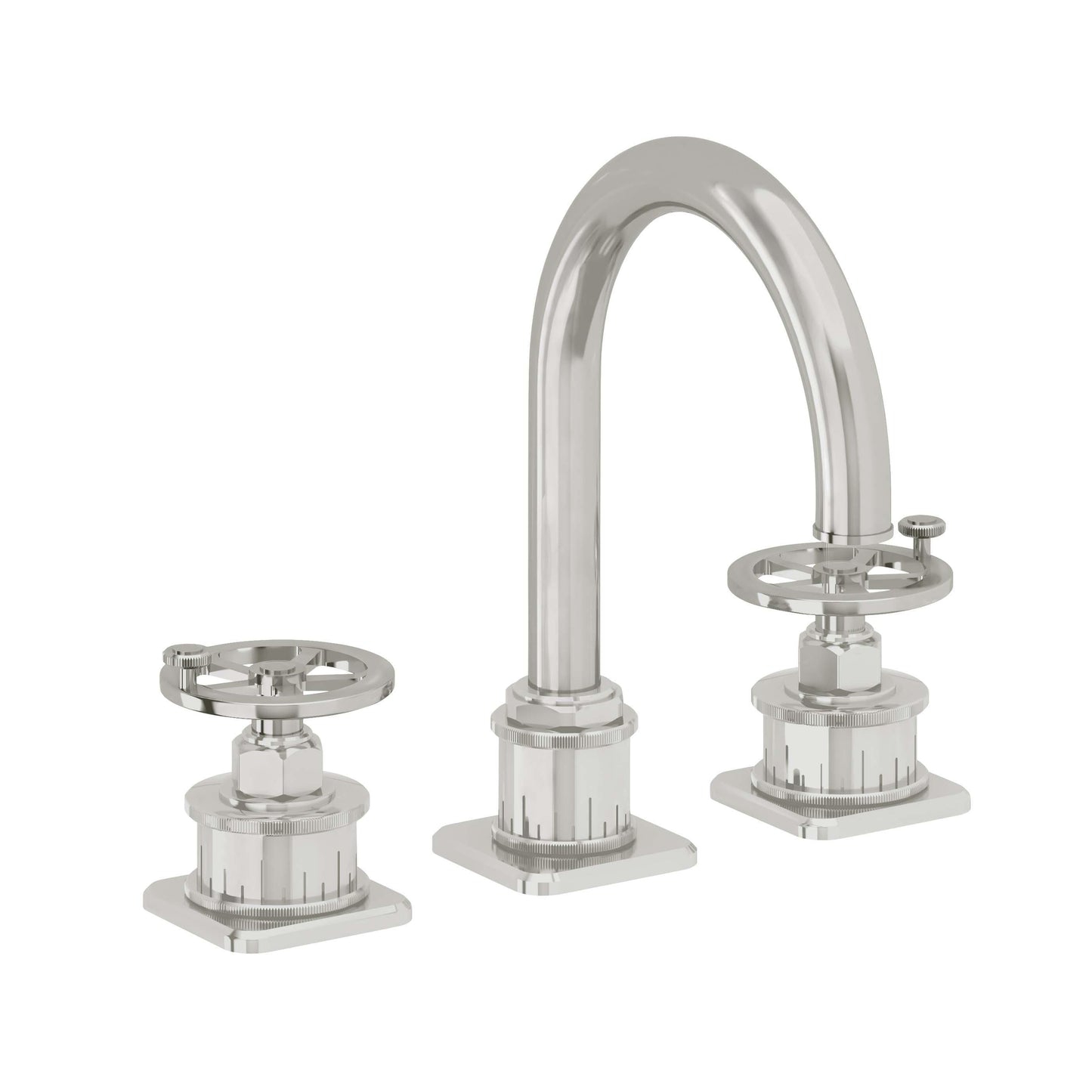 California Faucets 8602W  Steampunk Bay  8" Widespread Lavatory Faucet with ZeroDrain