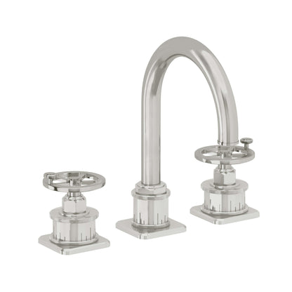 California Faucets 8602W  Steampunk Bay  8" Widespread Lavatory Faucet with ZeroDrain