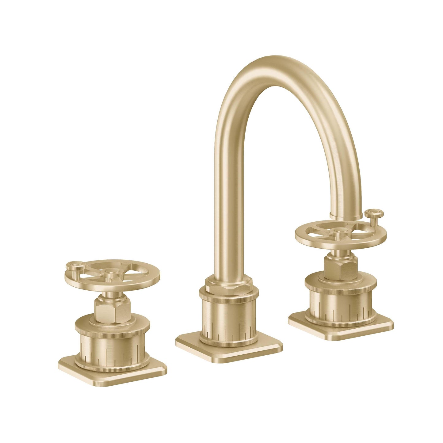 California Faucets 8602W  Steampunk Bay  8" Widespread Lavatory Faucet with ZeroDrain