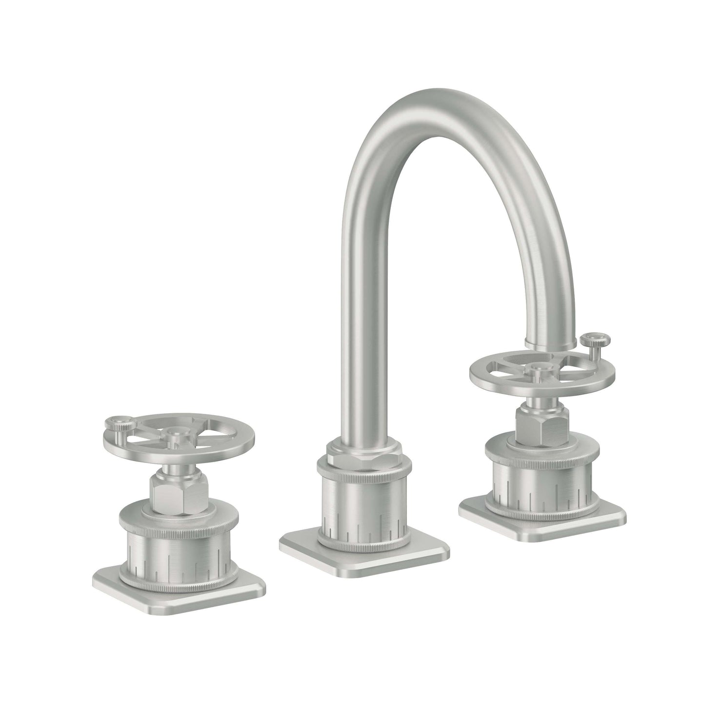 California Faucets 8602W  Steampunk Bay  8" Widespread Lavatory Faucet with ZeroDrain