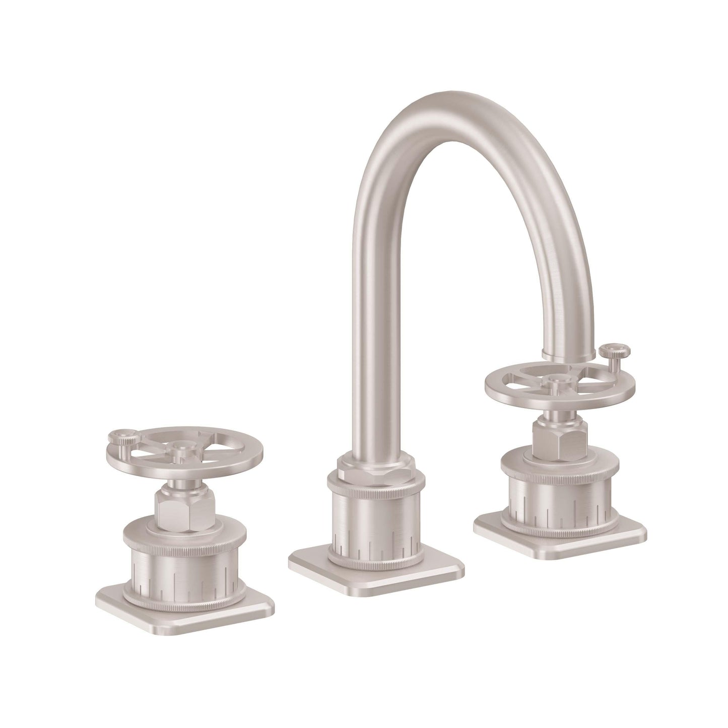 California Faucets 8602W  Steampunk Bay  8" Widespread Lavatory Faucet with ZeroDrain