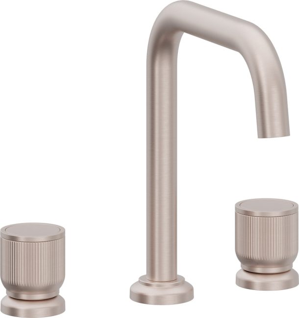 8" Widespread Lavatory Faucet - Quad Spout with Brass Insert