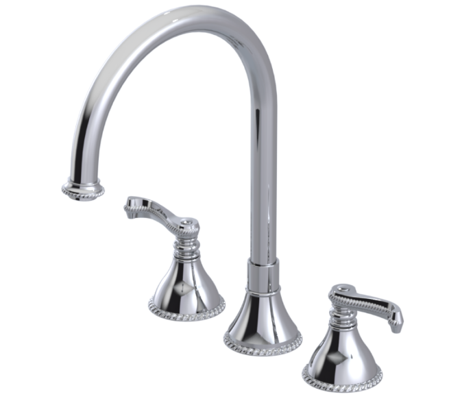 RUBINET 8AETL Etruscan Widespread Kitchen Set