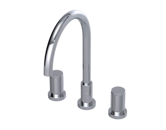 RUBINET 8AHOR H2O Widespread Kitchen Set