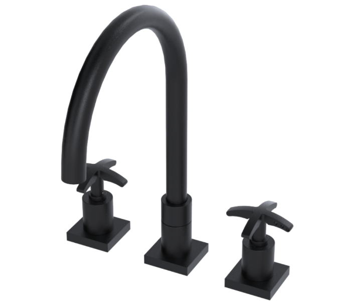 RUBINET 8ALAC LaSalle Widespread Kitchen Set