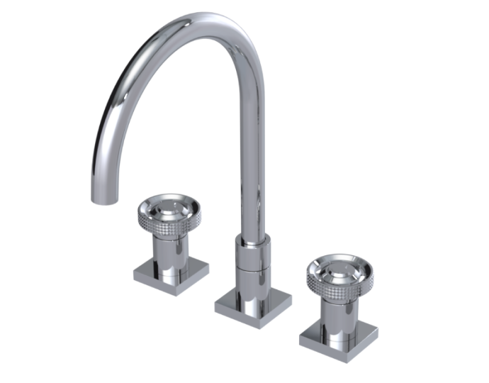 RUBINET 8ALAR LaSalle Widespread Kitchen Set