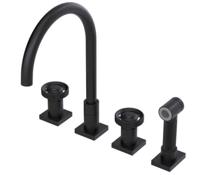 RUBINET 8ALASR LaSalle Widespread Kitchen Set with Hand Spray