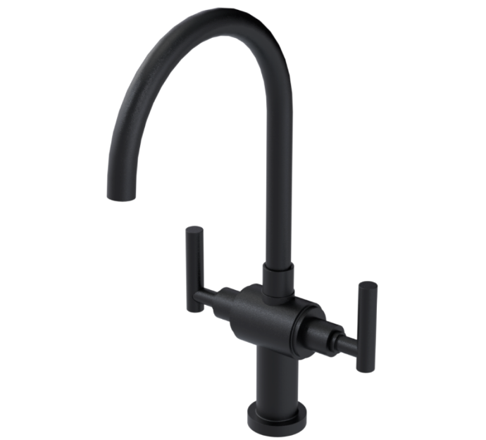 RUBINET 8DGLL Genesis Two Handle Single Hole Kitchen Set with LaSalle Spout