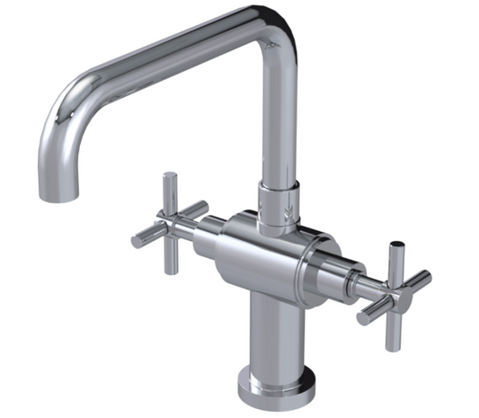 RUBINET 8DGNC Genesis Two Handle Single Hole Kitchen Set