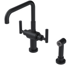 RUBINET 8DGNSL Genesis Two Handle Single Hole Kitchen Set with Hand Spray