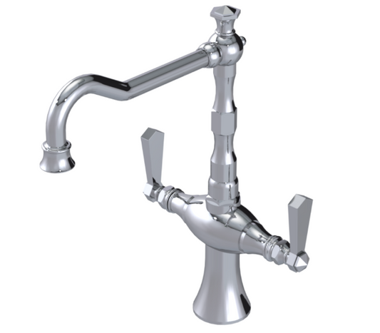 RUBINET 8DHXL Hexis Two Handle Single Hole Kitchen Set