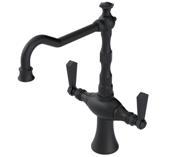 RUBINET 8DHXL Hexis Two Handle Single Hole Kitchen Set