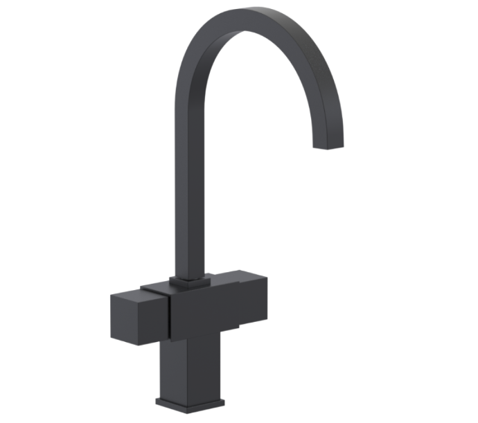 RUBINET 8DRSQ Seven Two Handle Single Hole Kitchen Set